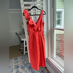 Coral hello Molly jumpsuit